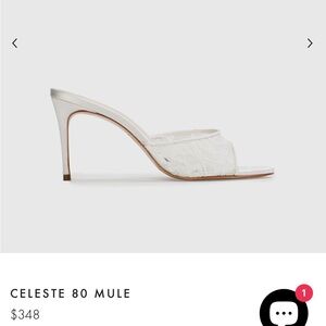 Chic White Lace Women's Heels